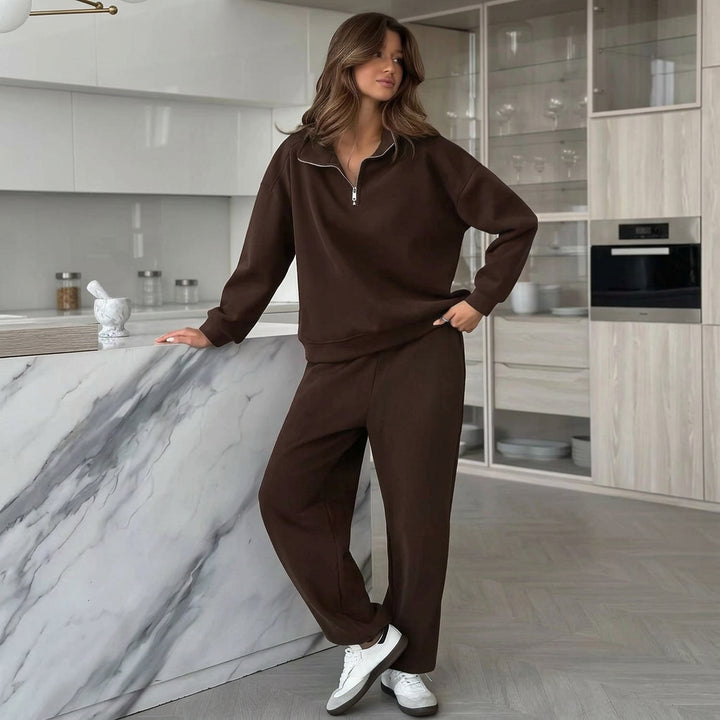 Women’s Cotton Oversize Tracksuit Set-HighTouch