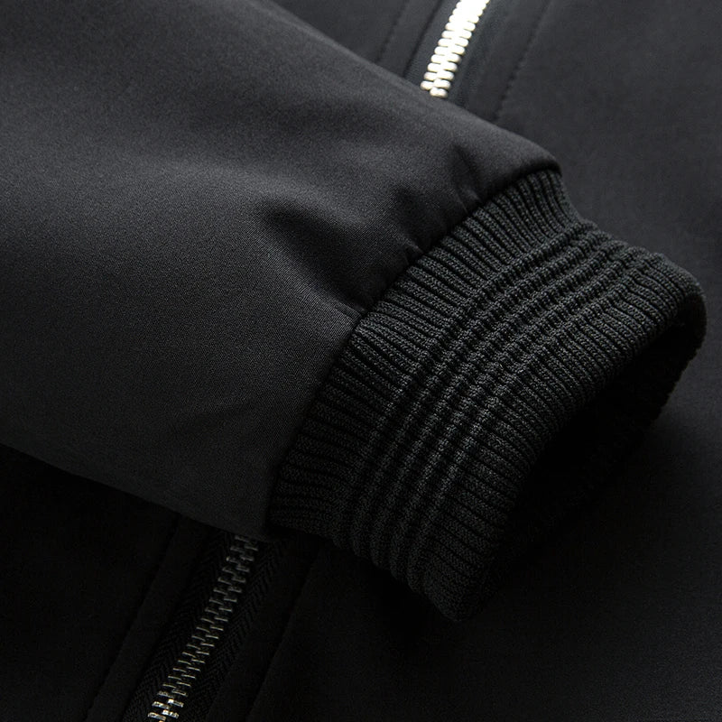 Lightweight Slim Fit Bomber Jacket for Men-HighTouch