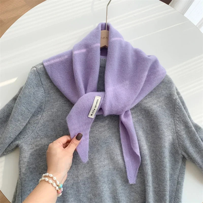 Knit Zip-Up Cardigan & Wide-Leg Pants Set