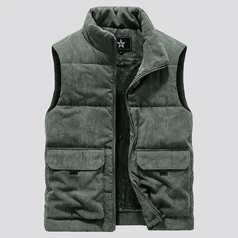 Heren Fleece Warm Gilet
