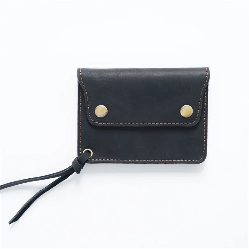 Vintage Cowhide Leather Wallet
