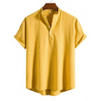 Hudson - Button Up Linen Wrinkle-Free Summer Shirt