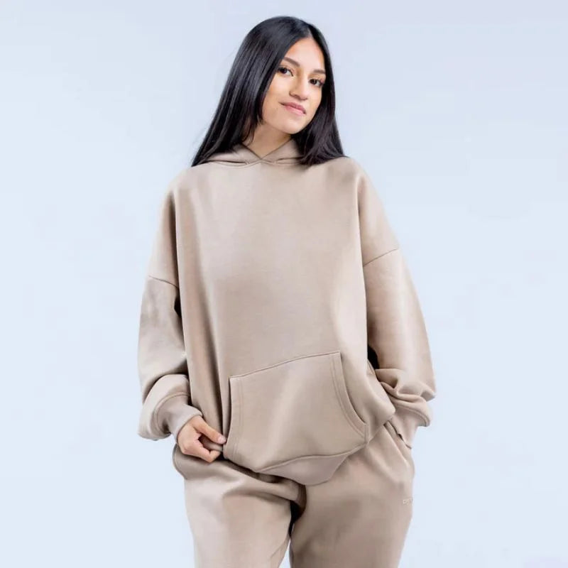 Women Wide Leg Jogger Sweatpants Low Waist Loose Fit-HighTouch