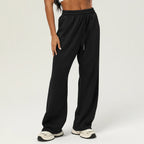 Women Cozy Wide Leg Sweatpants Soft Lounge Pants-HighTouch