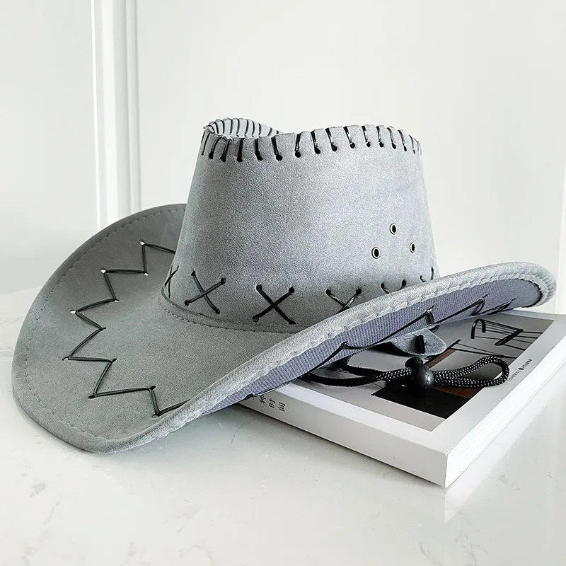 Bride Embellished Cowgirl Hat – Wide-Brim Bridal Fedora-HighTouch