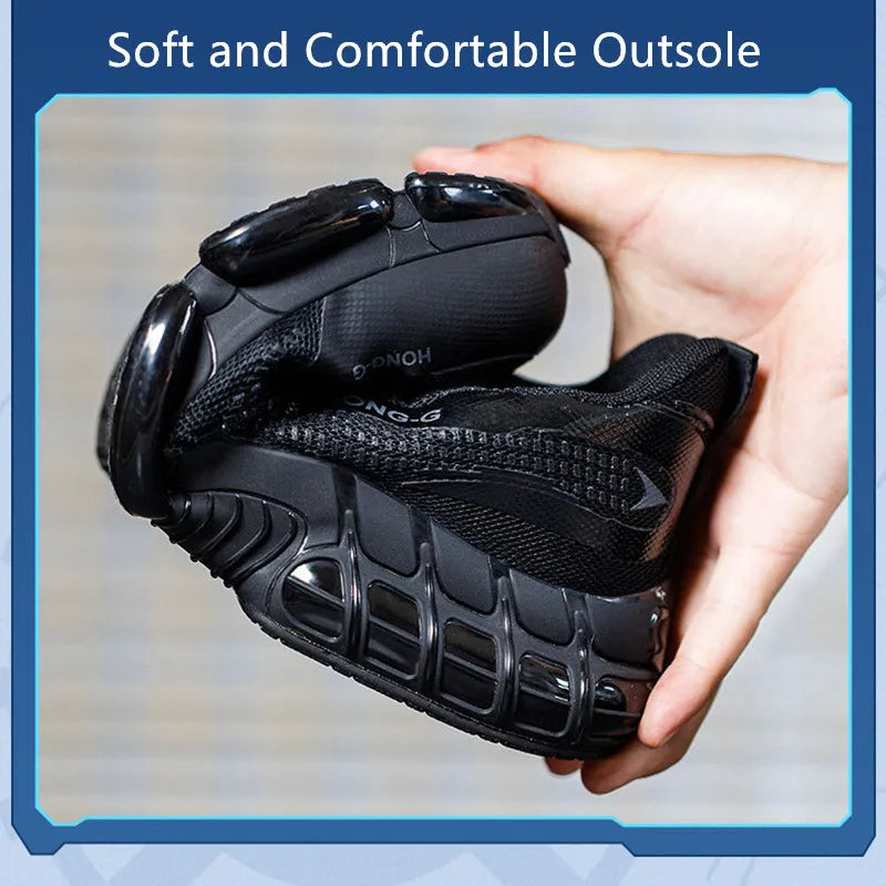 Steel Toe Anti-Puncture Safety Work Shoes