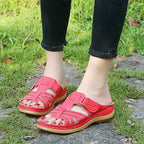 Orthopedic Wedge Platform Sandals Women-HighTouch