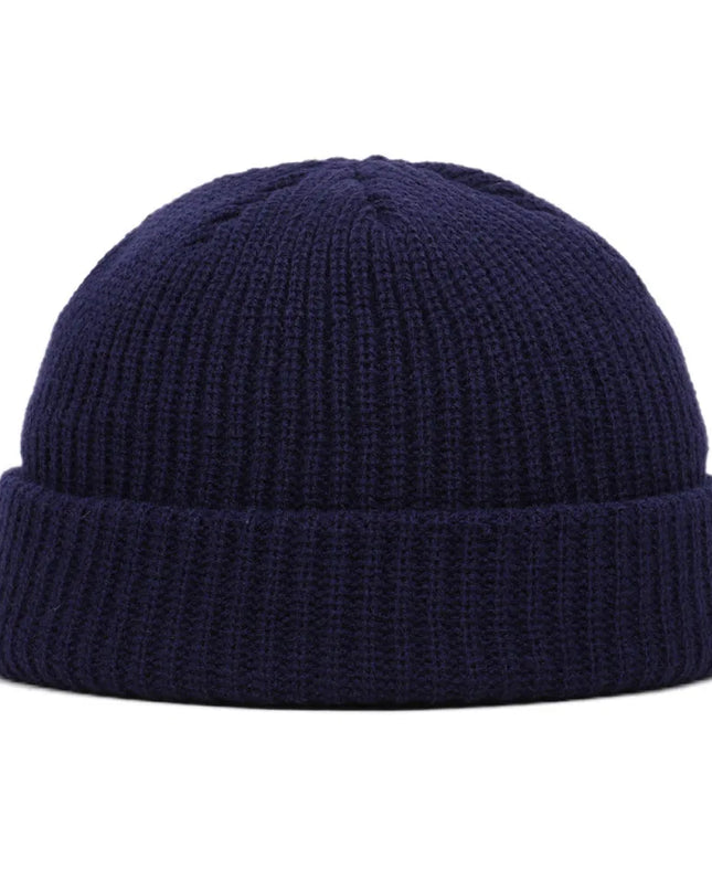 Luxury Winter Knit Beanie – Warm Short Skull Cap (Unisex)