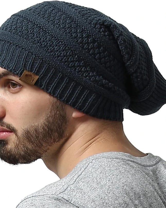 NC Fur-Lined Knitted Beanie