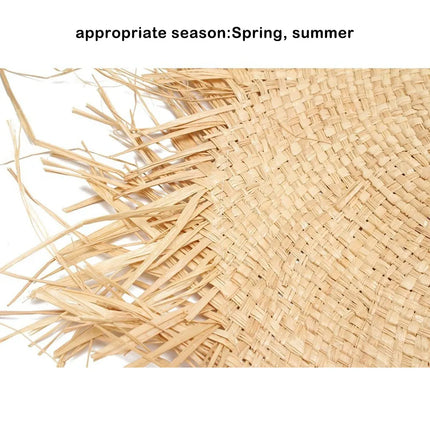 Women’s Wide‑Brim Floppy Straw Beach Hat
