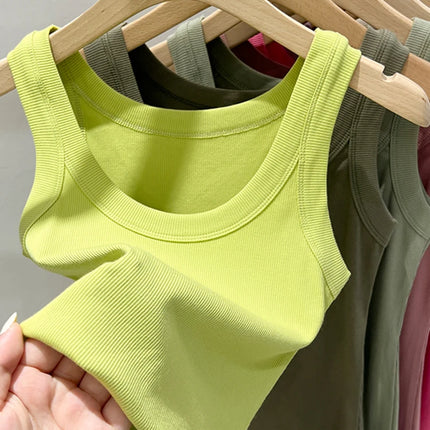 Ribbed Tank Top for Women – Stretch Fit Summer Camisole