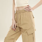 Women’s Summer Wide‑Leg Paratrooper Pants-HighTouch