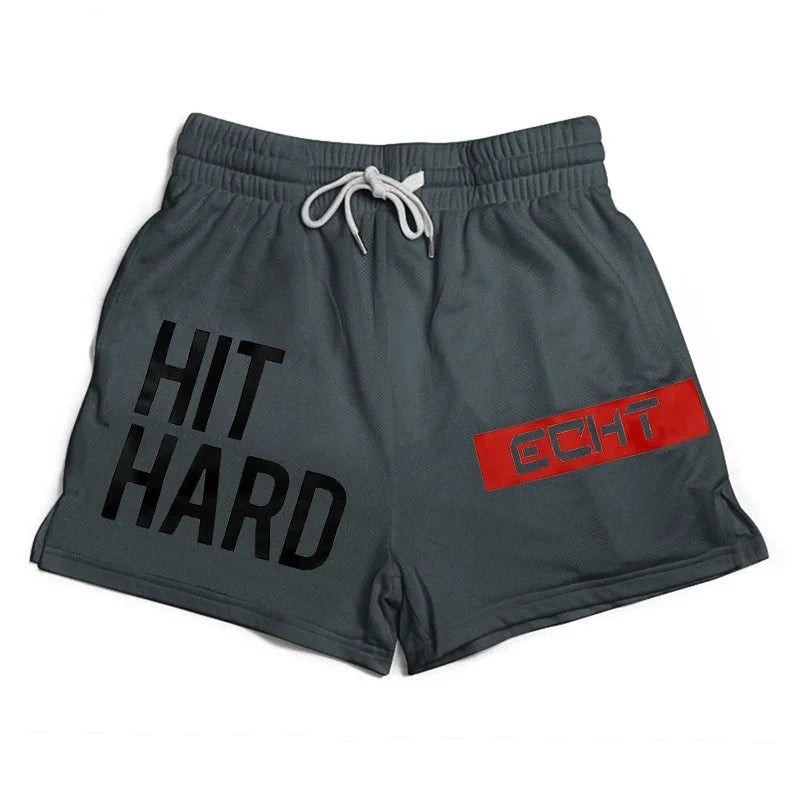 Men’s Mesh Quick-Dry Sports Shorts – Lightweight Breathable Gym, Running & Beach Wear-HighTouch