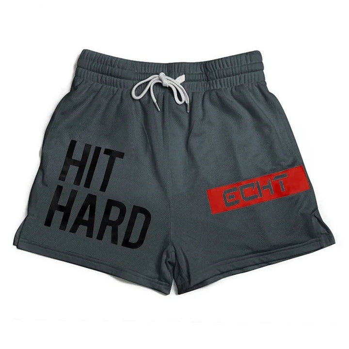 Men’s Mesh Quick-Dry Sports Shorts – Lightweight Breathable Gym, Running & Beach Wear-HighTouch
