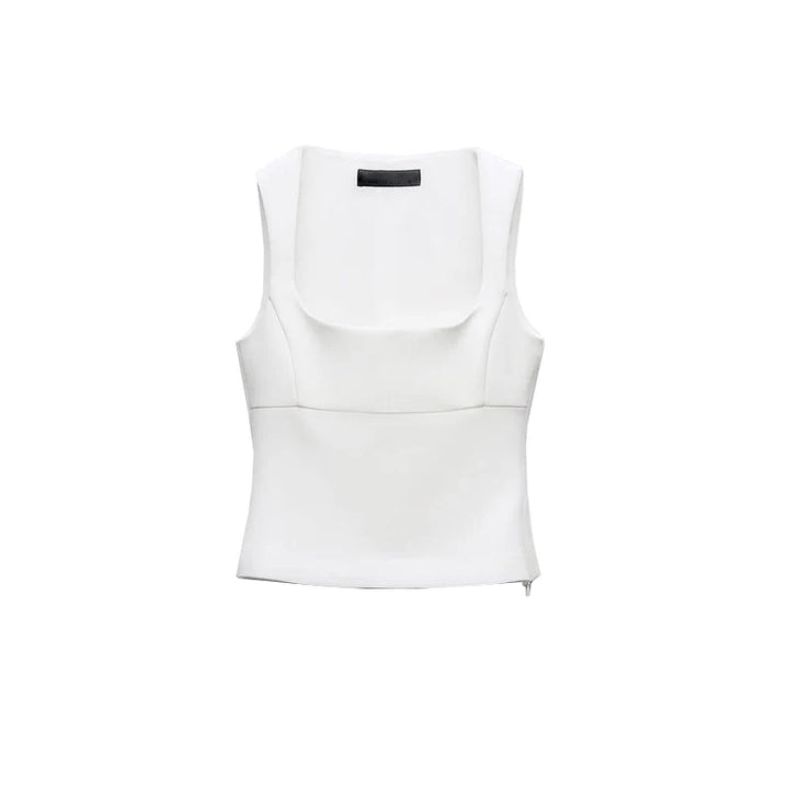 Women’s Square-Neck Strap Vest Top-HighTouch