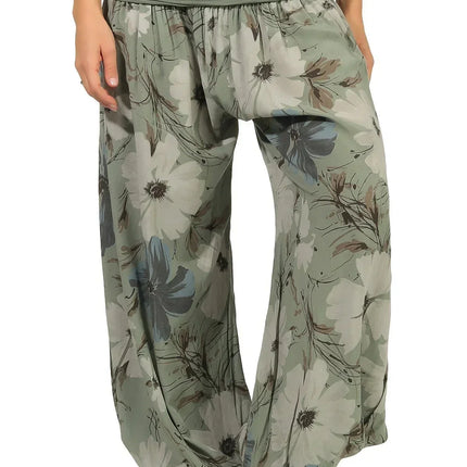 Plus-Size Harajuku Harlan Wide-Leg Pants