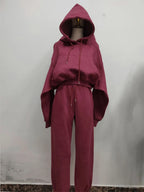 Women’s Fleece Tracksuit Set – Soft Hoodie & Jogger Pants for Cozy Style-HighTouch