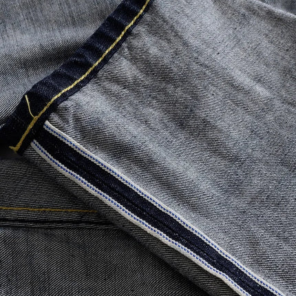 Heavy-weight Original Colour “Red Ear” Straight-Leg Jeans