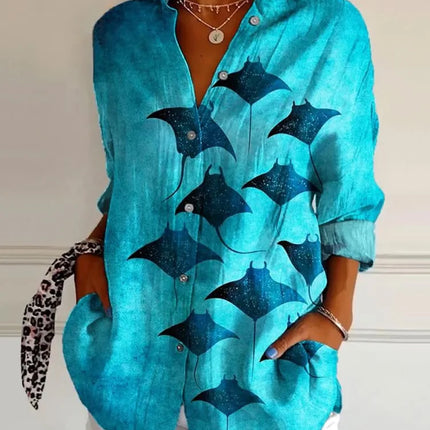 Harper | Elegant Floral Shirt & Blouse