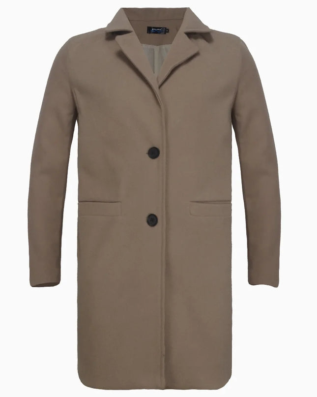 Women’s Wool-Blend Tweed Coat