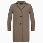 Women’s Wool-Blend Tweed Coat-HighTouch