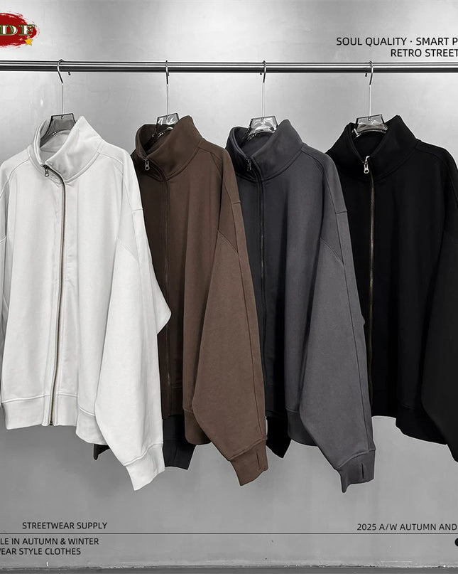 Unisex Heavy-Weight Zip Hoodie 430 GSM