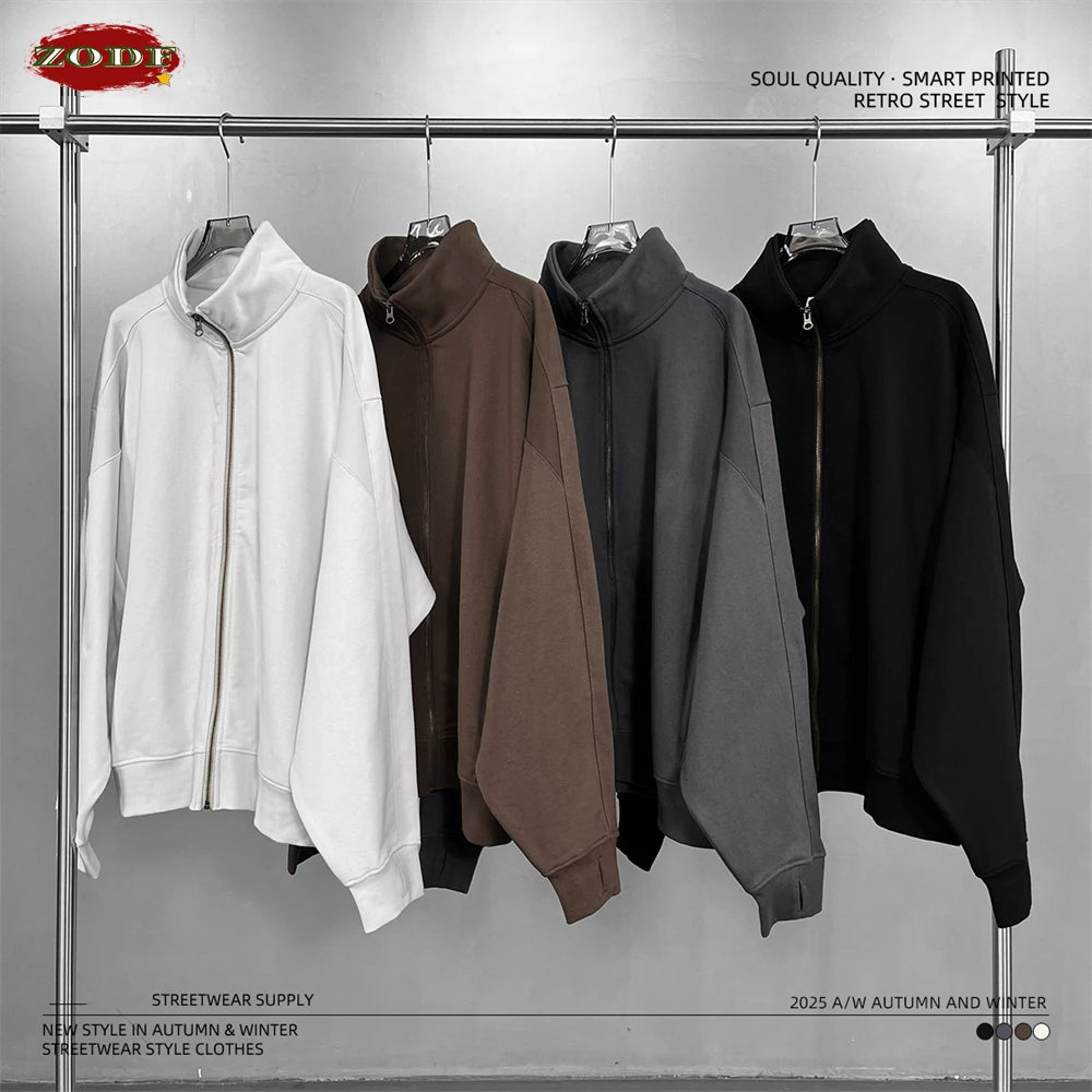 Unisex Heavy-Weight Zip Hoodie 430 GSM