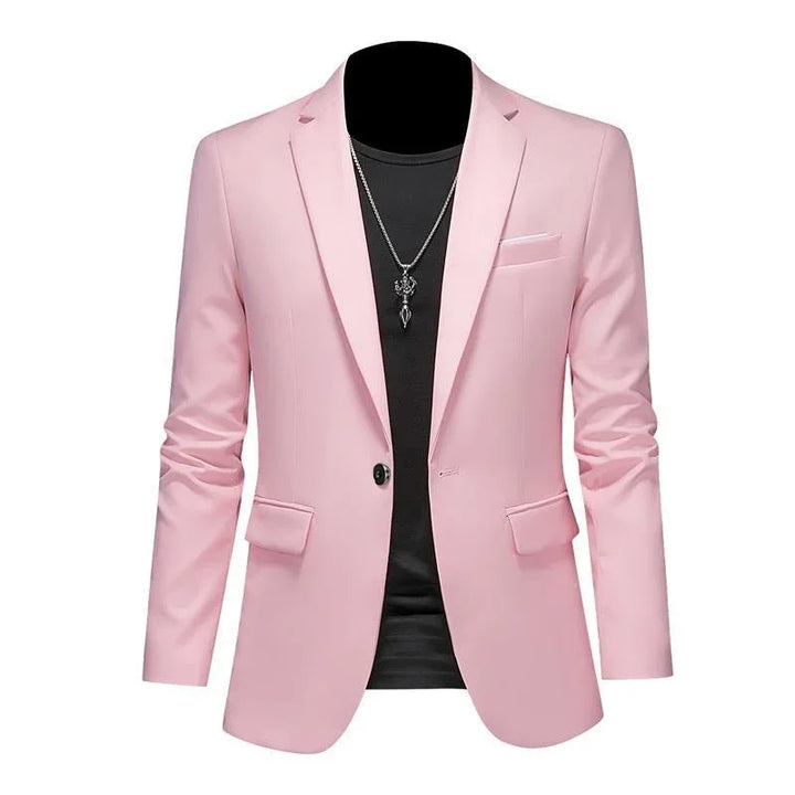 Men’s Slim-Fit Casual Blazer-HighTouch