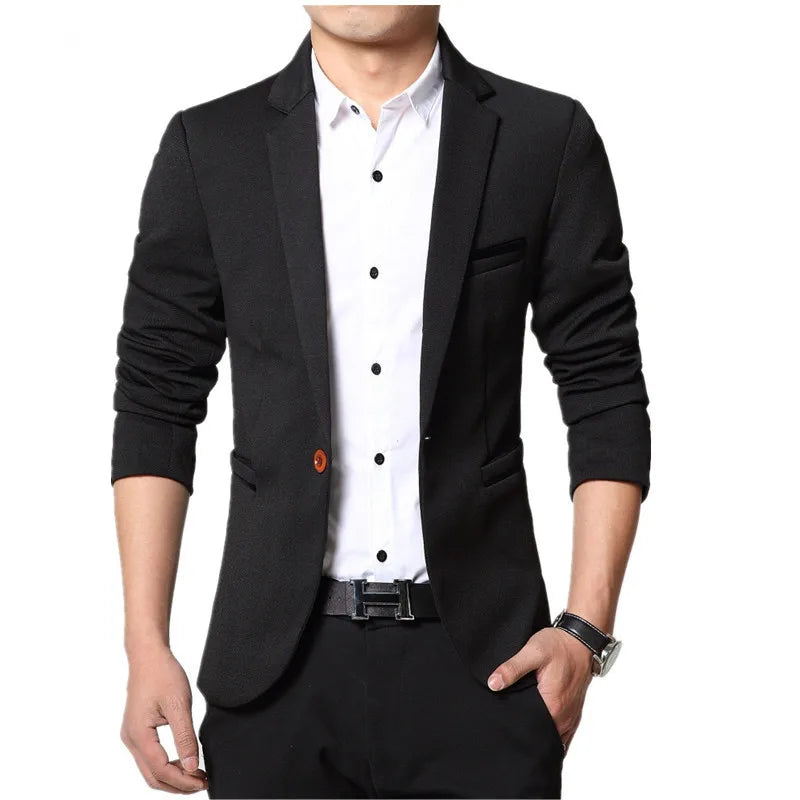 Men’s Slim-Fit Blazer – Wedding & Formal Jacket