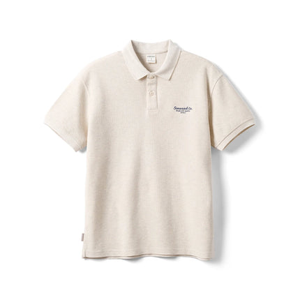 SIMWOOD|Sorona Polo Shirt – 265gsm Breathable T-shirt