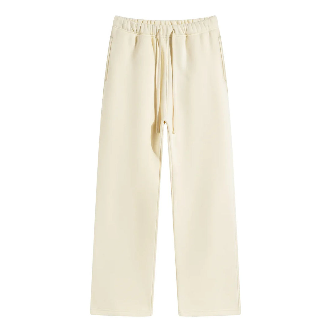 Men’s Plush Hoodie & Wide Leg Joggers-HighTouch