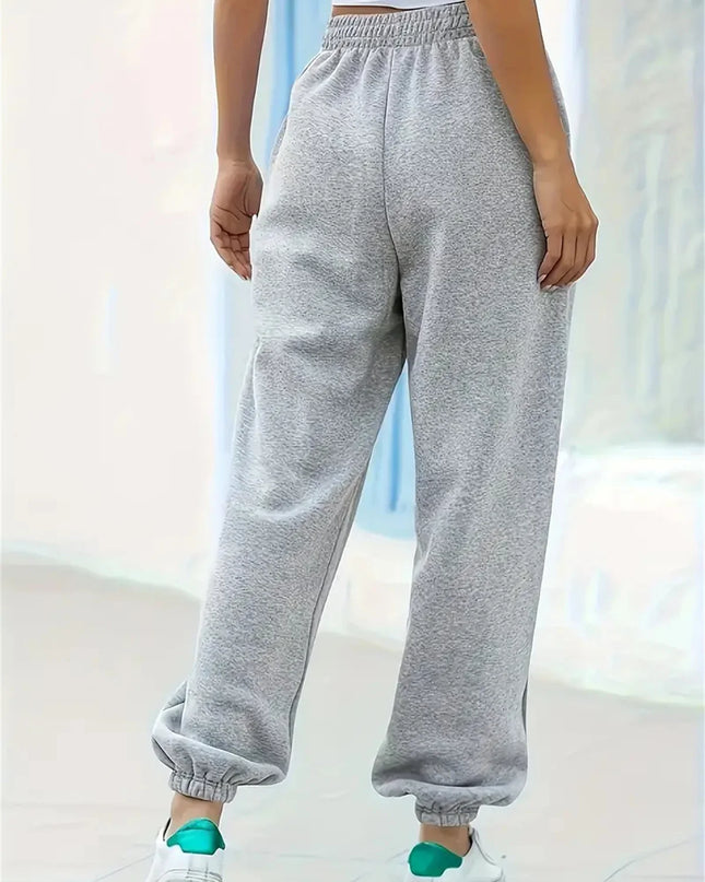 Retro High Waist Baggy Trousers