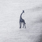 Men’s Deer-Embroidered Long Sleeve Polo-HighTouch