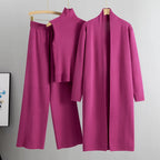 Women’s Knitted 3‑Piece Set-HighTouch