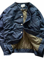 Retro Thick Cotton Stand-Collar Jacket Men-HighTouch