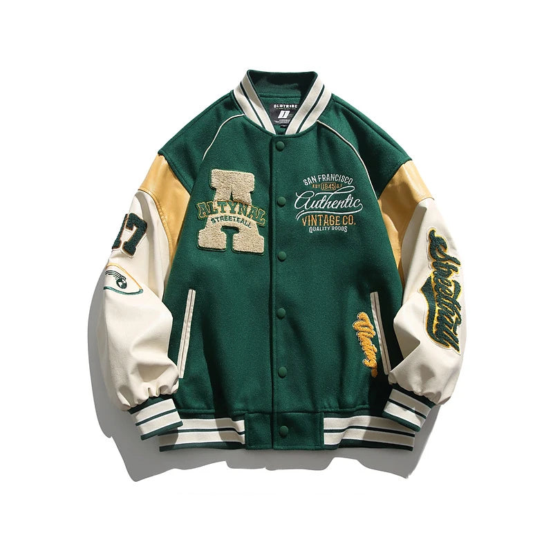 Men’s Baseball Jacket – Anti-Wind Autumn Outdoor Coat-HighTouch