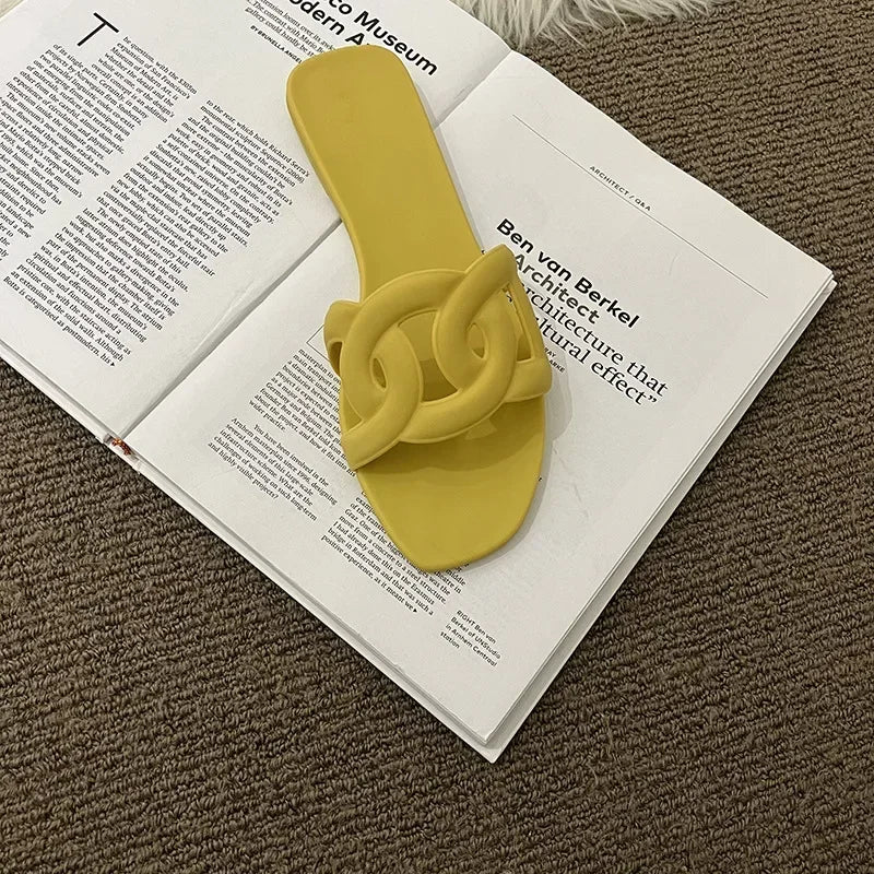 Candy Coloured Flat Slides