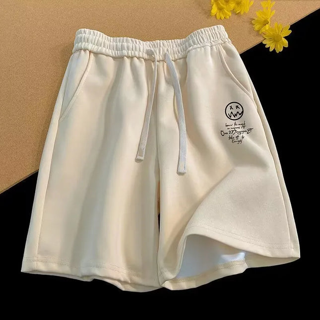 Oversized Wide-Leg Sports Shorts for Men – M to 8XL Lightweight & Trendy Fit