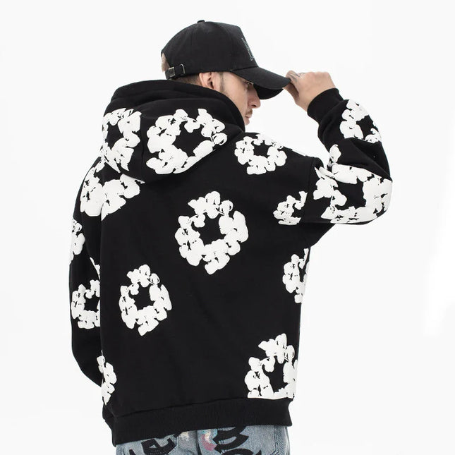 Denim Tears Men's Casual Hoodie Sweatshirt