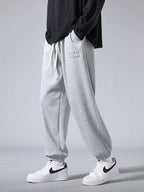 Men's Cotton-Polyester Harem Joggers-HighTouch