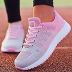 Women’s Mix-Color Gym Sneakers-HighTouch