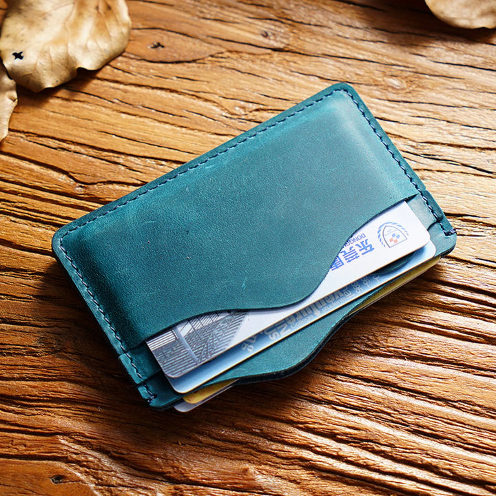 Slim Leather Bifold Wallet-HighTouch