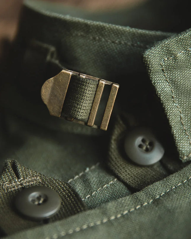 16oz Waxed Canvas Moto Jacket Men