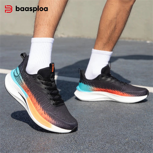 Baasploa 2025 Men’s Carbon-Plate Running Shoes