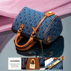 Cowboy Spliced Pillow Shoulder Bag - Women's Handbag-HighTouch