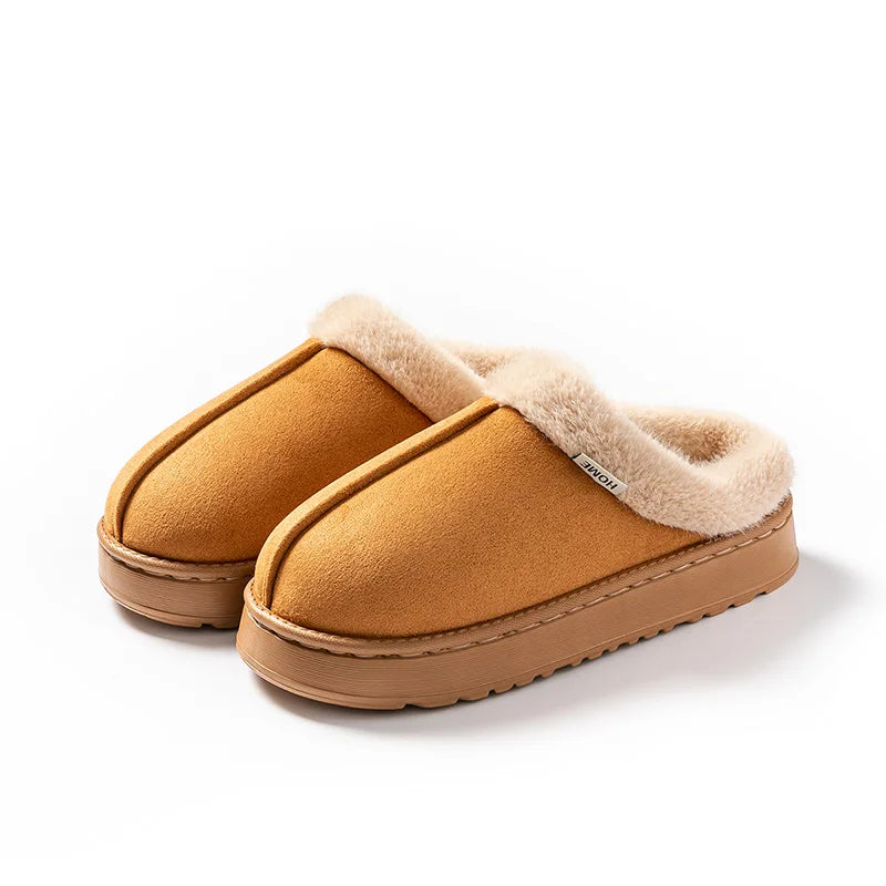 Fluffy Winter Slippers – Warm EVA Anti-Slip Indoor Slippers