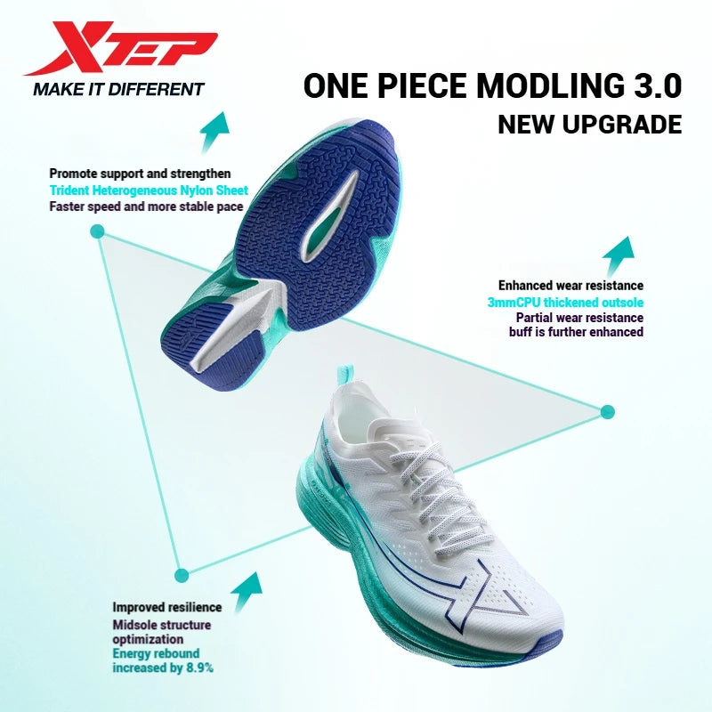 XTEP One-Piece Model 30 Men’s Running Shoes