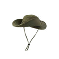 Breathable Western Cowboy Hat – Wide Brim, Adjustable, Summer Sun Protection-HighTouch