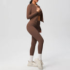 Women Gym Set 3 Piece Workout Outfit Fitness Activewear