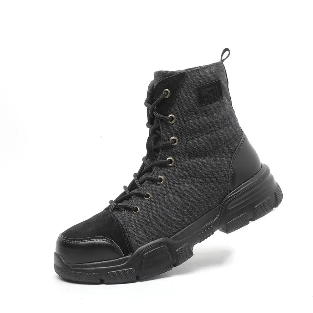 Premium Steel Toe Work Boots-HighTouch
